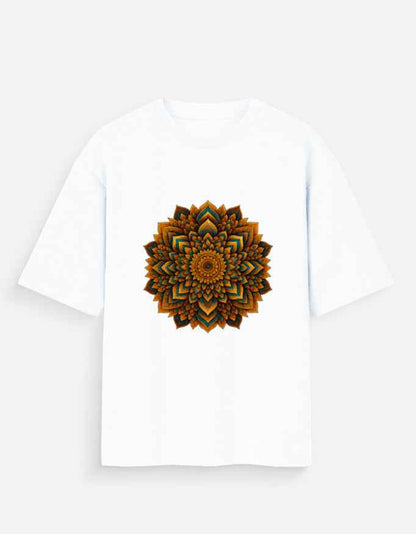 Mandala Unisex Oversized Tshirt