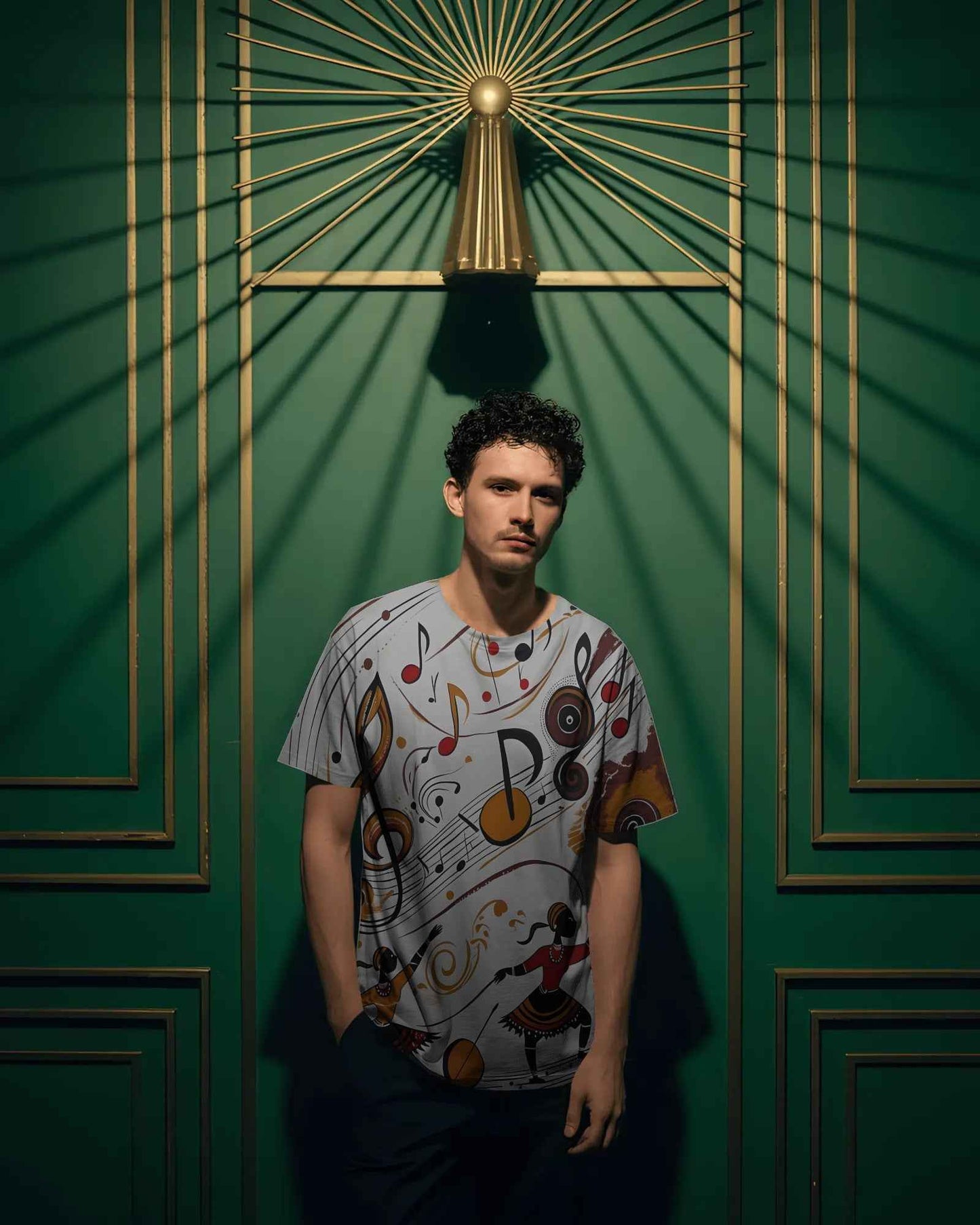 Unisex Music Oversized Tee