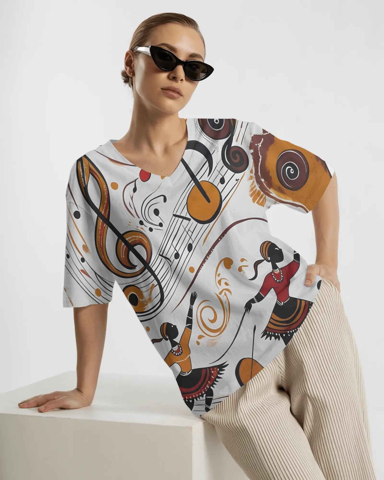 Unisex Music Oversized Tee